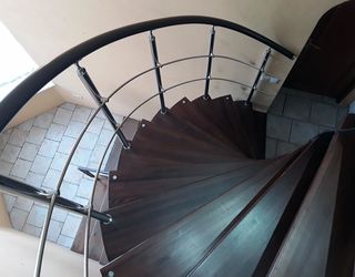 Винтовая лестница по индивидуальному проекту